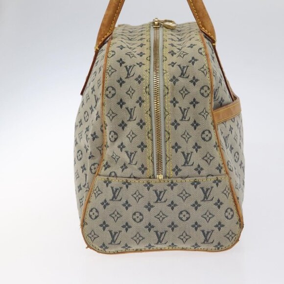 LOUIS VUITTON Monogram Mini Marie Hand Bag Blue M92003 LV Auth ti3219 - Picture 4 of 16